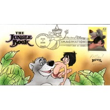 #4345 The Jungle Book Bevil FDC