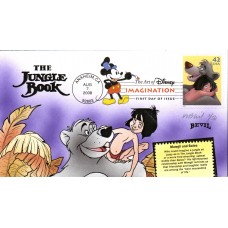 #4345 The Jungle Book Bevil FDC