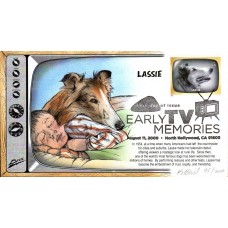 #4414f Lassie Bevil FDC