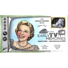 #4414i The Dinah Shore Show Artist Proof Bevil FDC