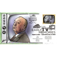 #4414o Alfred Hitchcock Presents Artist Proof Bevil FDC