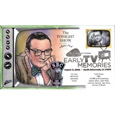 #4414r The Tonight Show Artist Proof Bevil FDC