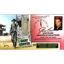 #4421 Gary Cooper Bevil FDC