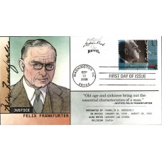 #4422a Felix Frankfurter Artist Proof Bevil FDC