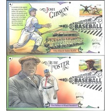 #4465-66 Negro Leagues Baseball Bevil FDC Set