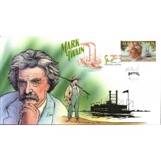 #4545 Mark Twain Bevil FDC