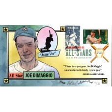 #4697 Joe DiMaggio Artist Proof Bevil FDC