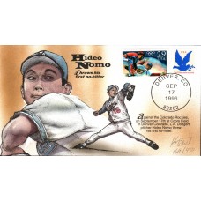 Hideo Nomo No Hitter Bevil Event Cover