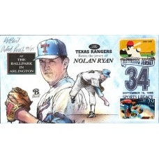 Nolan Ryan Artist Proof Bevil Event Cover