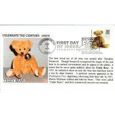 #3182k Teddy Bear BGC FDC