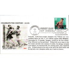 #3183m Jack Dempsey BGC FDC