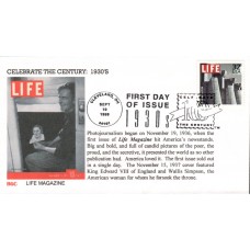 #3185c LIFE Magazine BGC FDC