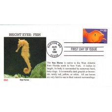 #3231 Bright Eyes - Fish BGC FDC