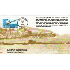 #3372 Los Angeles Class Submarine BGC FDC - USS Barracuda SS165