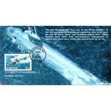 #3372 Los Angeles Class Submarine BGC FDC - USS Blueback SS581