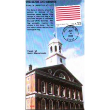 #3403a Sons of Liberty Flag BGC FDC