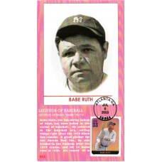 #3408h Babe Ruth BGC FDC