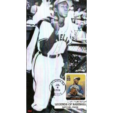 #3408p Satchel Paige BGC FDC