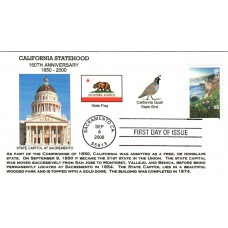 #3438 California Statehood BGC FDC