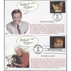 #3670-71 Neuter - Spay BGC FDC  Set