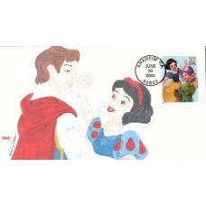 #3915 Snow White and Dopey BGC FDC