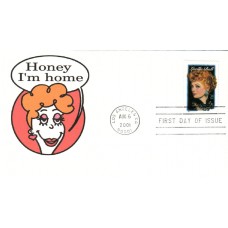 #3523 Lucille Ball Big W FDC