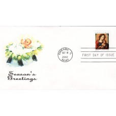 #3675 Madonna and Child Big W FDC