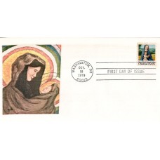 #1799 Madonna and Child Bittings FDC