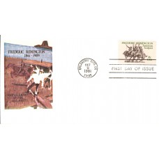 #1934 Frederic Remington Bittings FDC