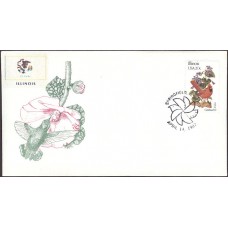 #1965 Illinois Birds - Flowers Bittings FDC