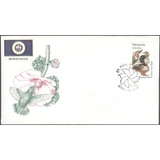 #1975 Minnesota Birds - Flowers Bittings FDC