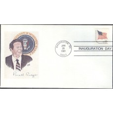 Ronald Reagan 1981 Bittings Inauguration Cover