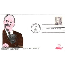 #2189 Hubert H. Humphrey B Line FDC