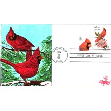 #2480 Cardinal B Line FDC