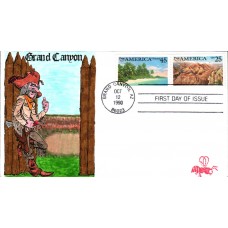 #2512//C127 Grand Canyon - Caribbean Coast B Line FDC