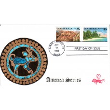 #2512//C127 Grand Canyon - Caribbean Coast B Line FDC