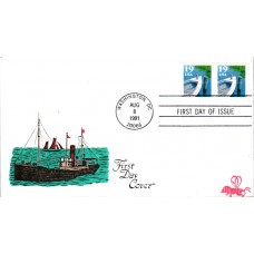 #2529 Fishing Boat B Line FDC