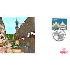 #2532 Founding of Switzerland B Line FDC