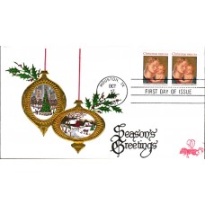 #2578 Madonna and Child B Line FDC