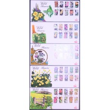 #2647-96 Wildflowers B Line FDC Set