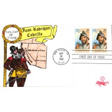 #2704 Juan Rodriguez Cabrillo B Line FDC