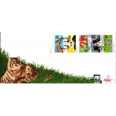 #2705-09 Wild Animals B Line FDC