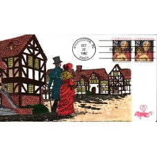 #2710 Madonna and Child B Line FDC