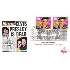 #2721 Elvis Presley B Line FDC