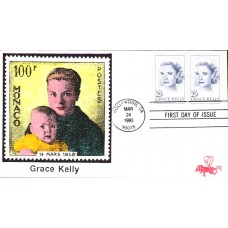 #2749 Grace Kelly B Line FDC