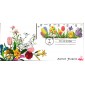 #2760-64 Spring Garden Flowers B Line FDC