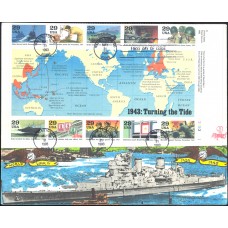 #2765 World War II: 1943 B Line FDC