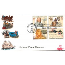 #2779-82 National Postal Museum B Line FDC