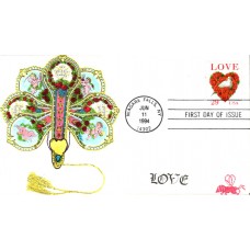 #2814C Love - Dove B Line FDC