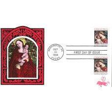 #2871-71A Madonna and Child B Line FDC